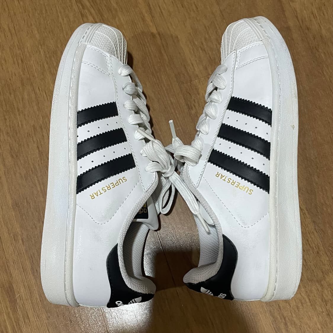아디다스 슈퍼스타 흰검 245-250 상품이미지7