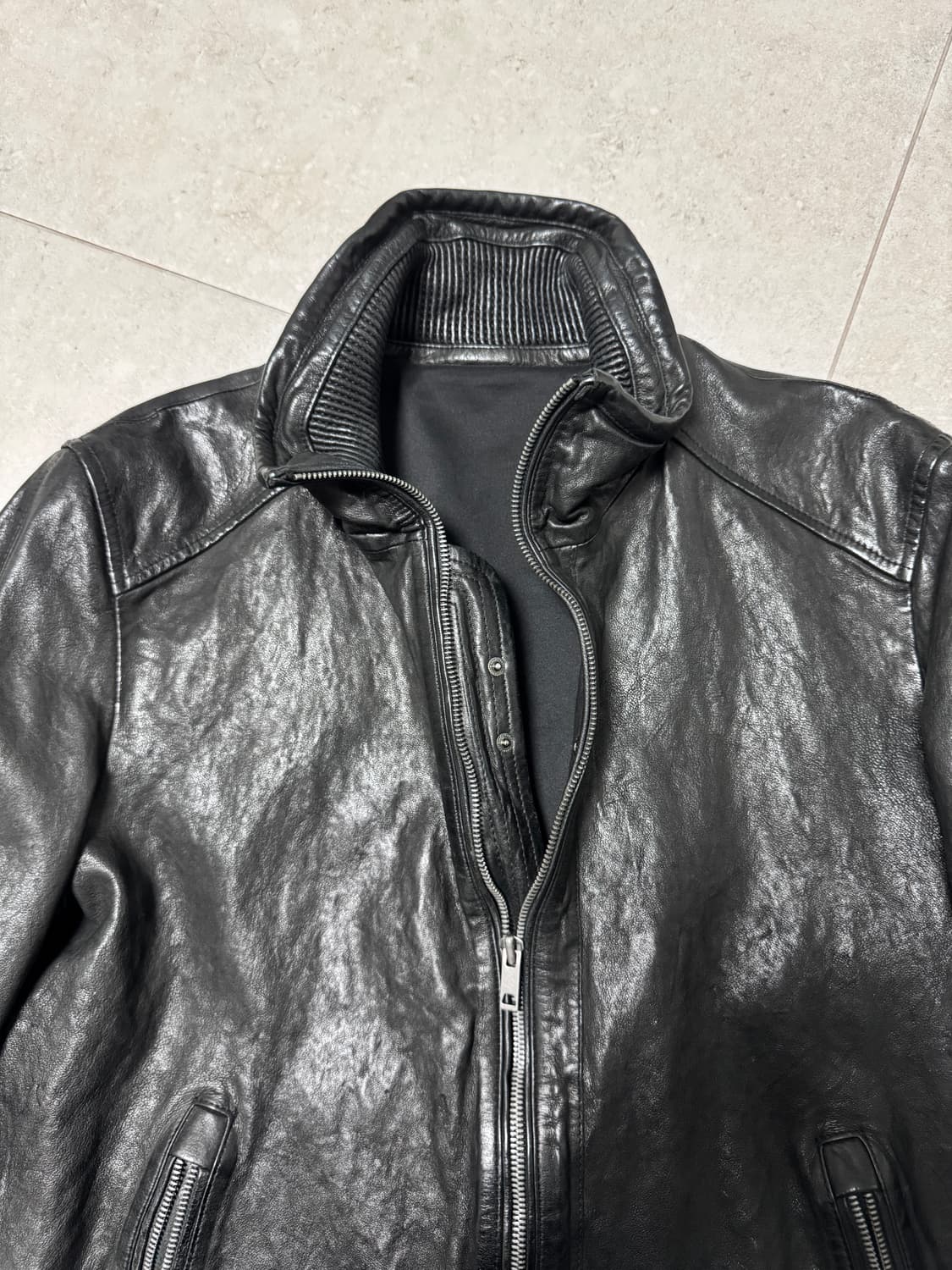 레더 자켓 상품이미지4