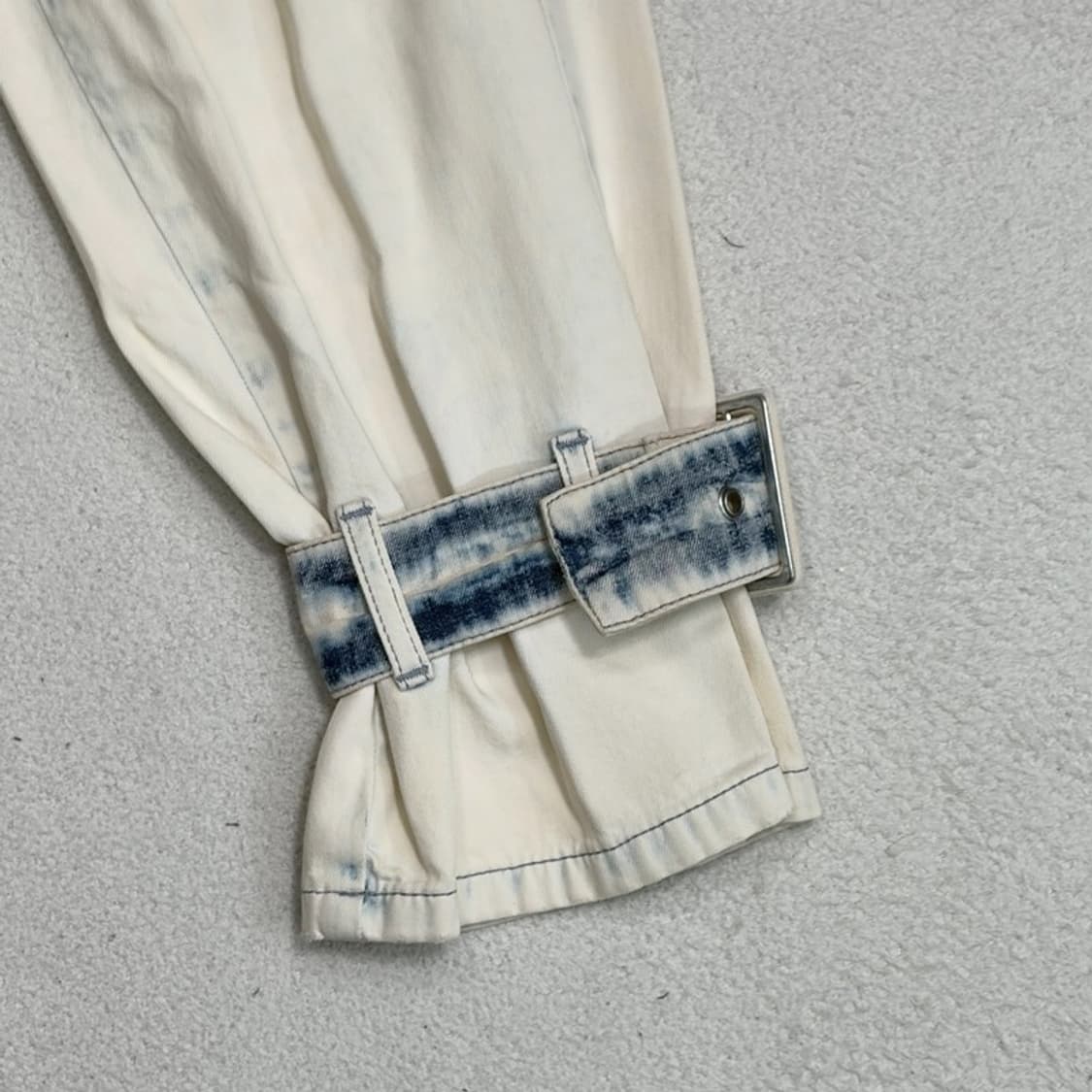 MSGM 라이트워시 데님 카고팬츠 38 상품이미지2