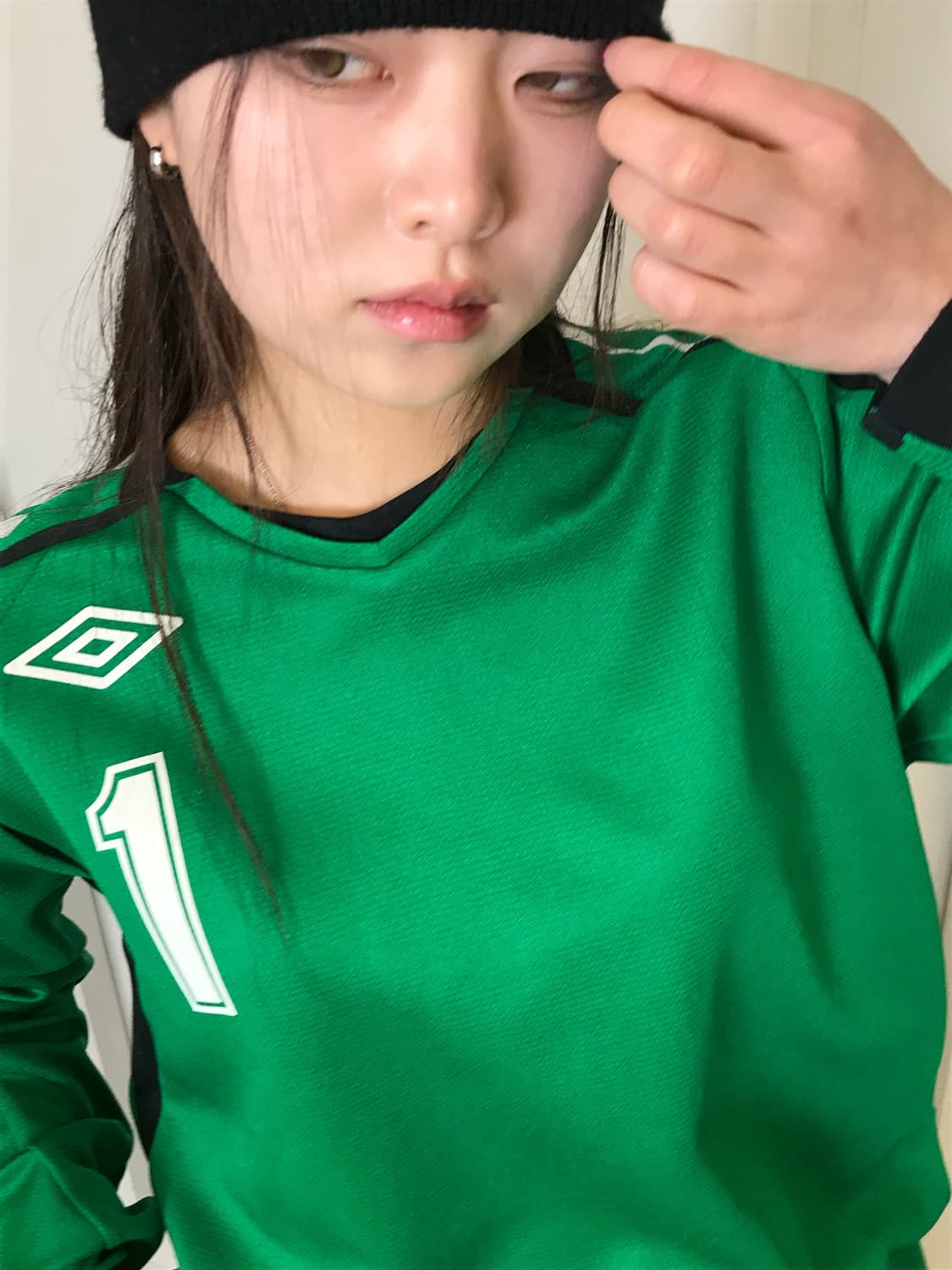 엄브로 빈티지 그린 키퍼 저지 상품이미지2