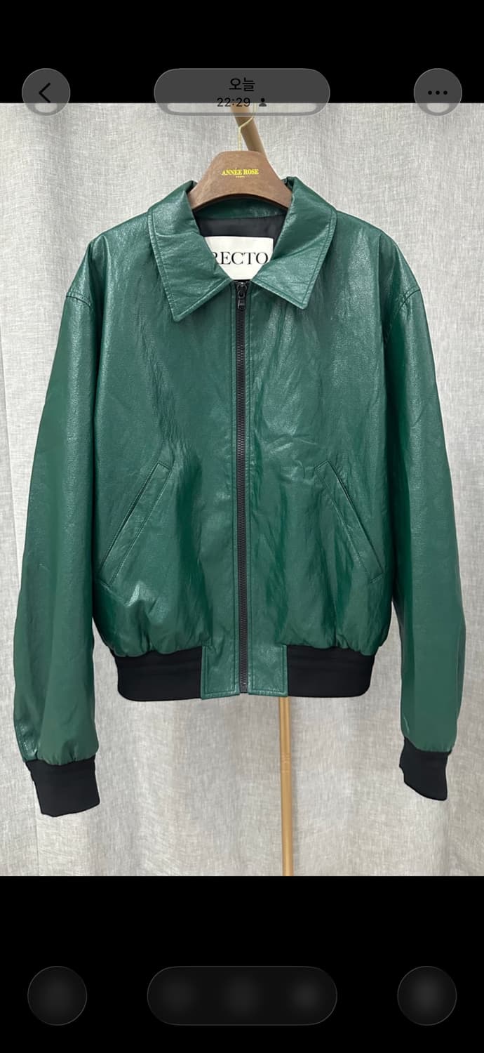 [RECTO] 60S Benn Shine Faux Leather Jack 상품이미지3