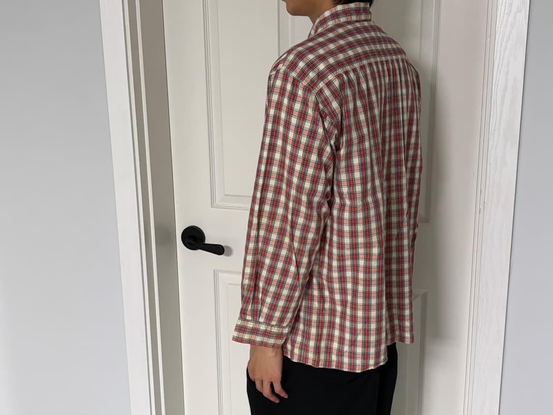 90s C.P company Japan check shirts 상품이미지3