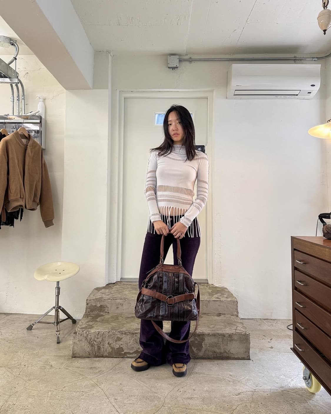Issey Miyake Apoc Fringe Knit/ 2 상품이미지3