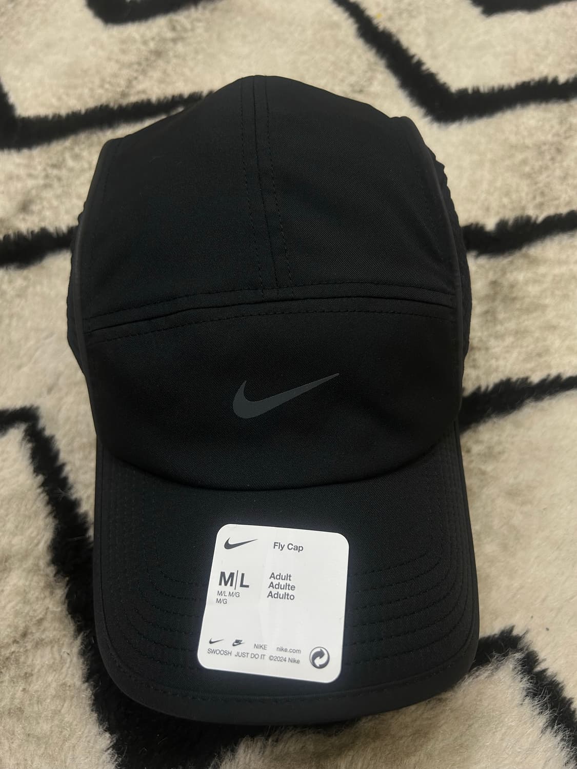 나이키 드라이핏 런닝 캡/블랙 상품이미지1