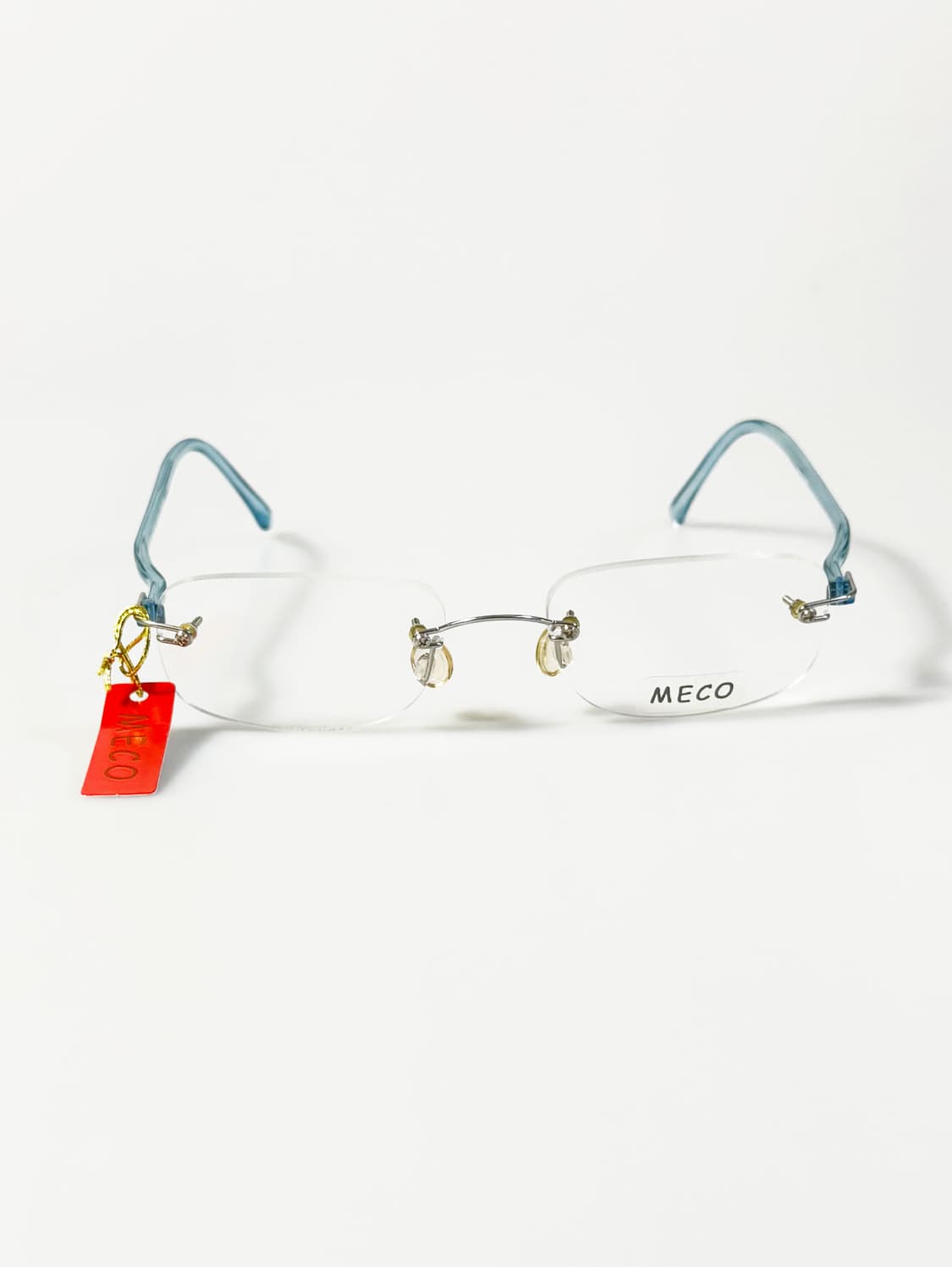 MECO 무테 스퀘어 프레임 빈티지 안경 상품이미지2