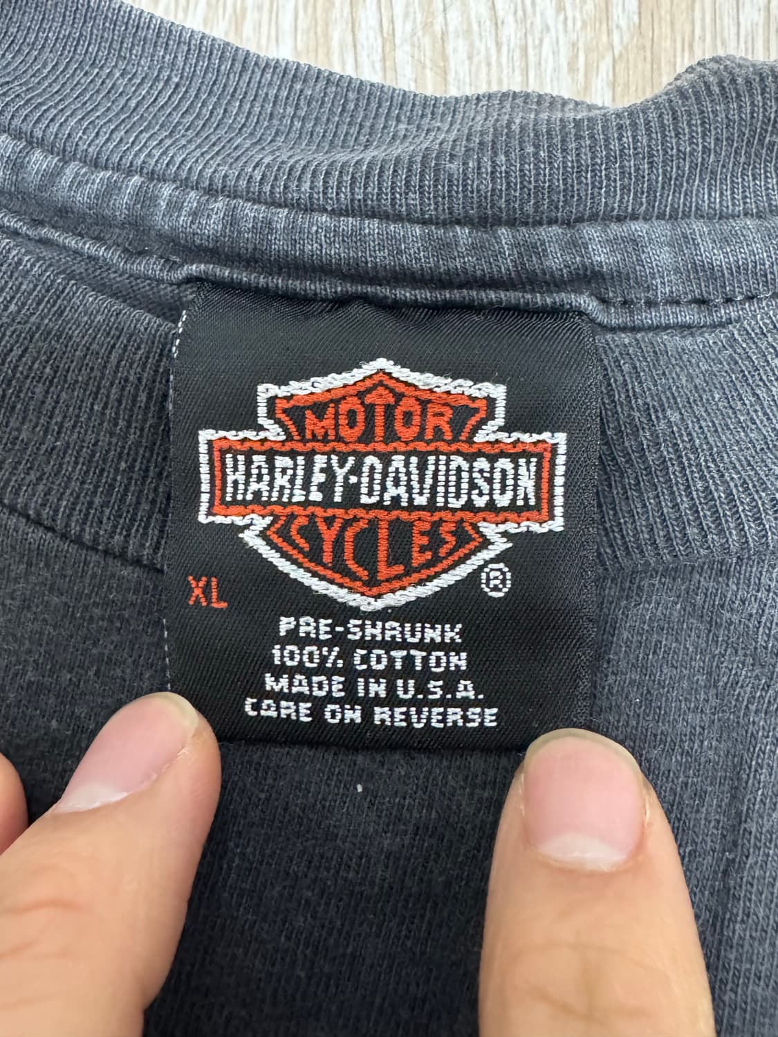 90s 할리데이비슨 라이트닝 티셔츠 상품이미지2