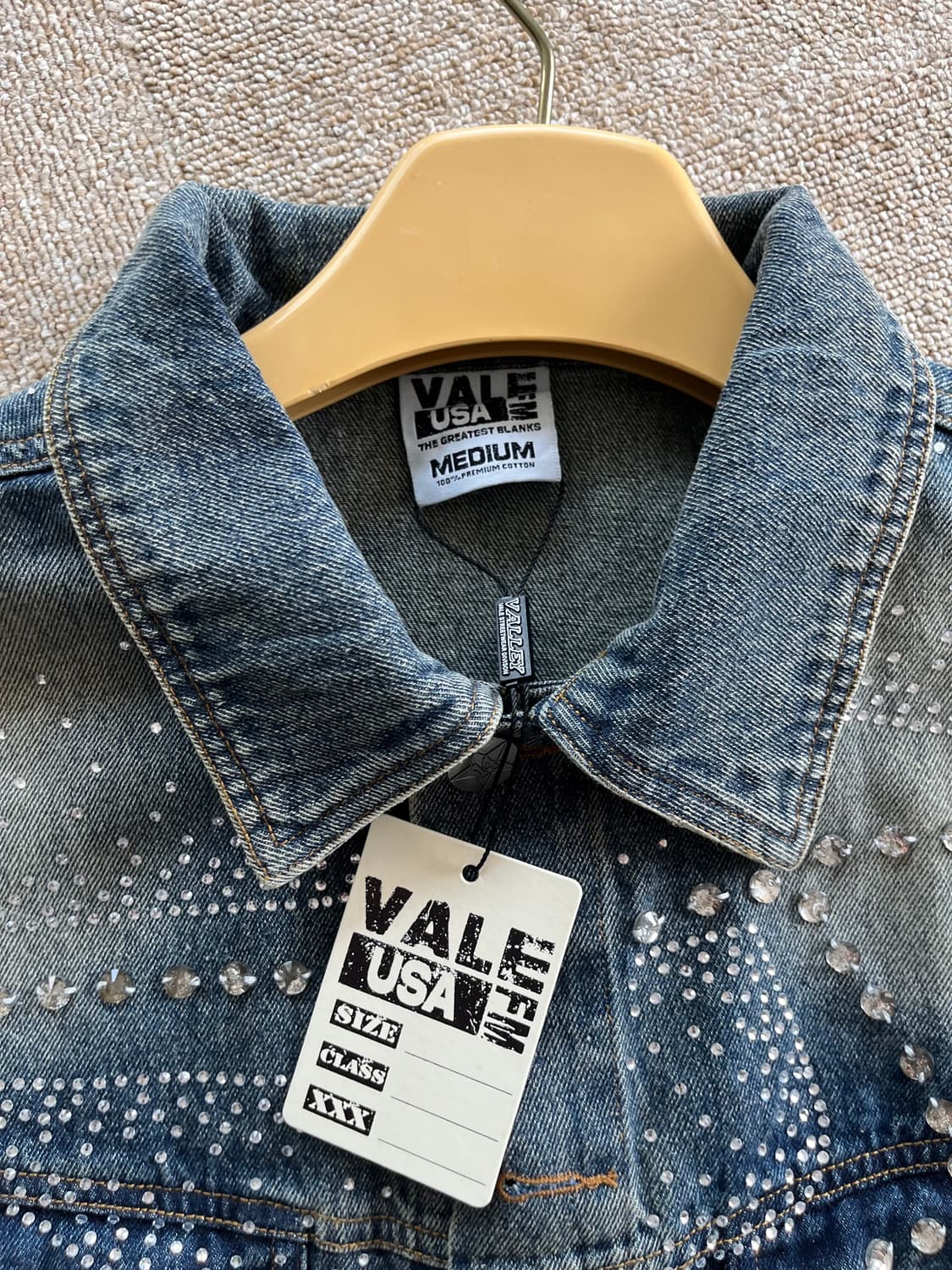 vale lives 데님자켓 M 상품이미지4