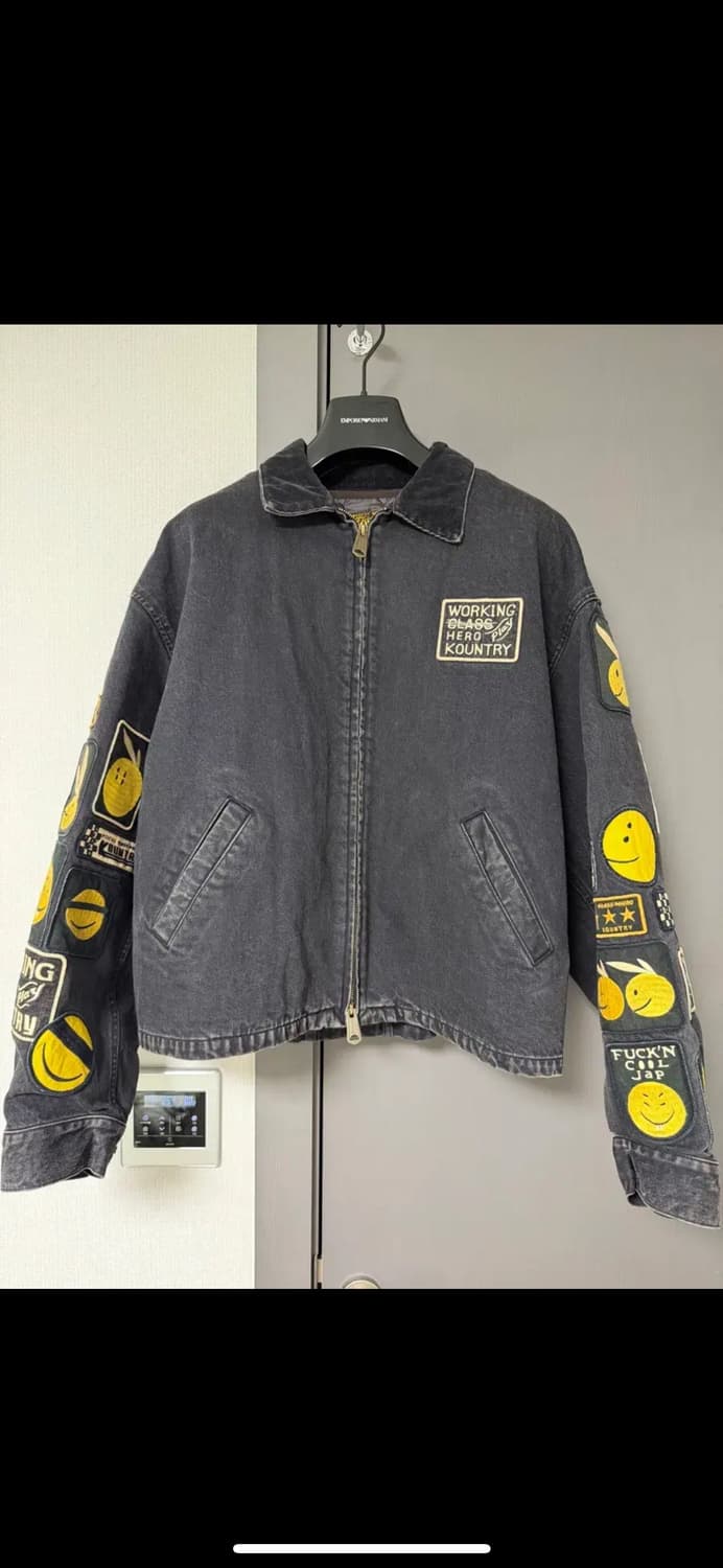 캐피탈 스마일 드리즐러 데님 자켓 상품이미지2