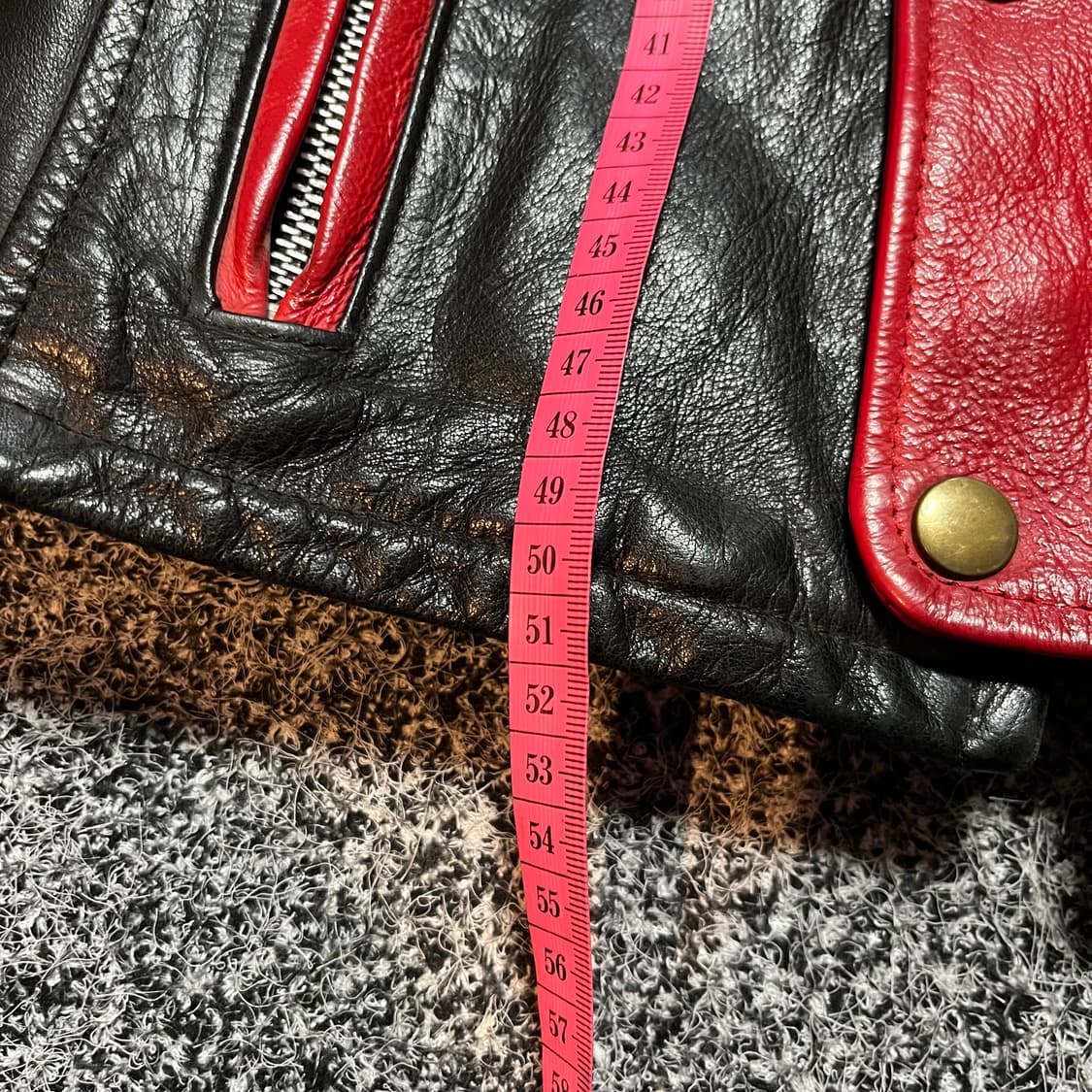 빈티지 라이더 레더 자켓 우먼즈  상품이미지8