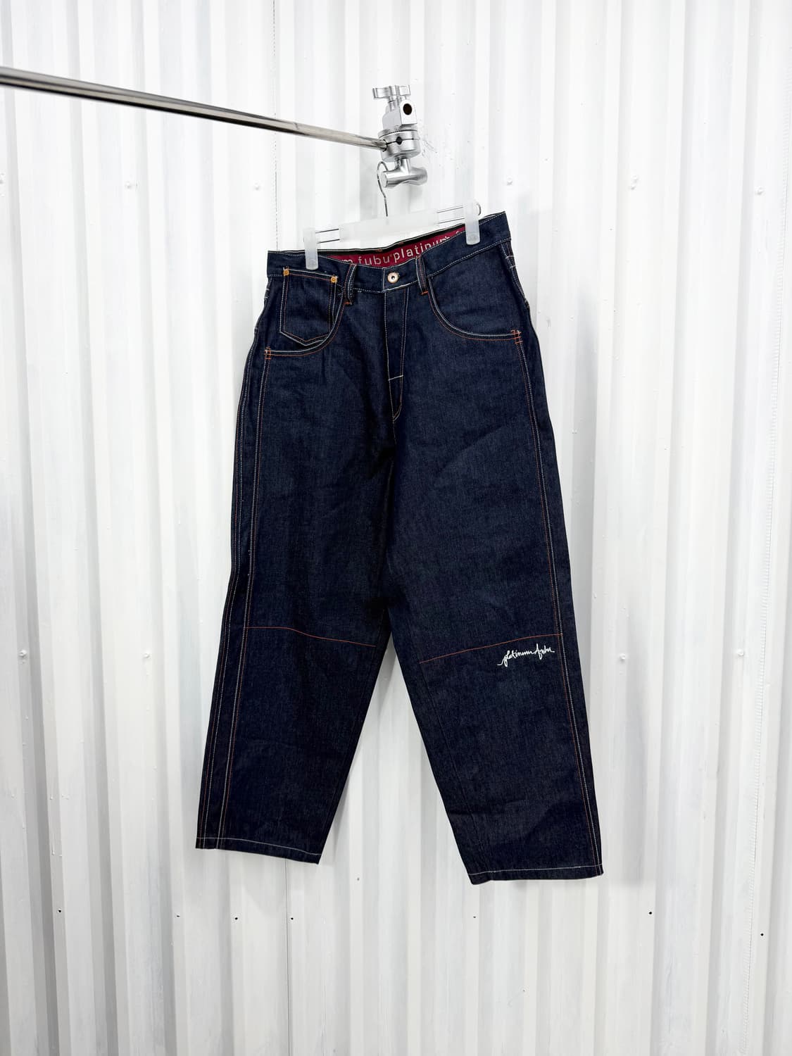 Fubu Platinum old school denim pants 상품이미지3