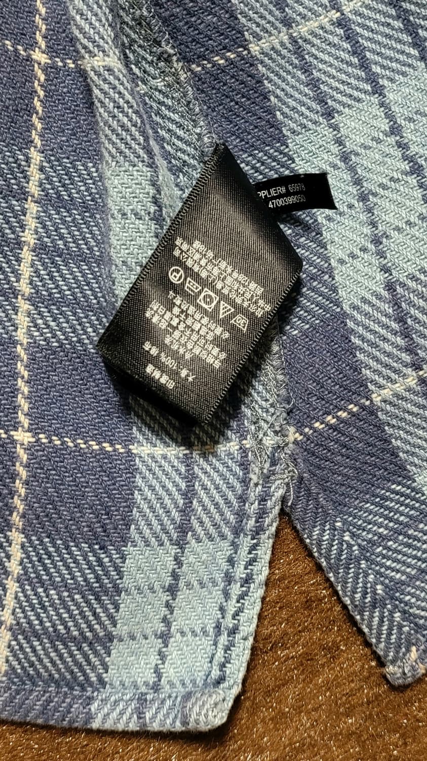 RRL 아우터 & 남방 블루체크(XL) 상품이미지9