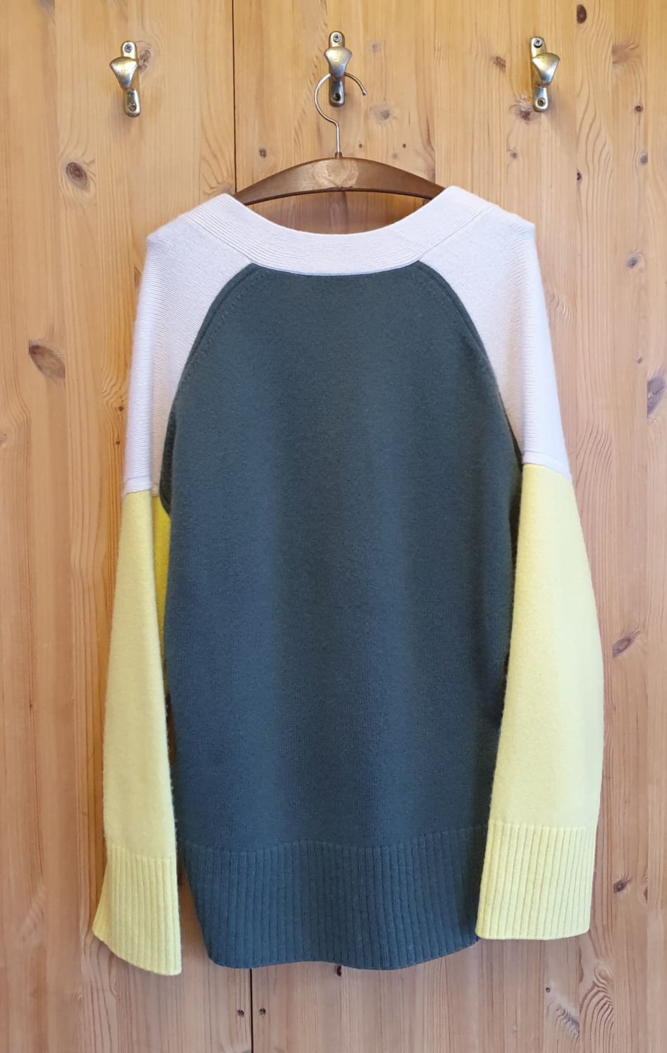 66/88.COS 캐시미어 블록가디건 상품이미지3