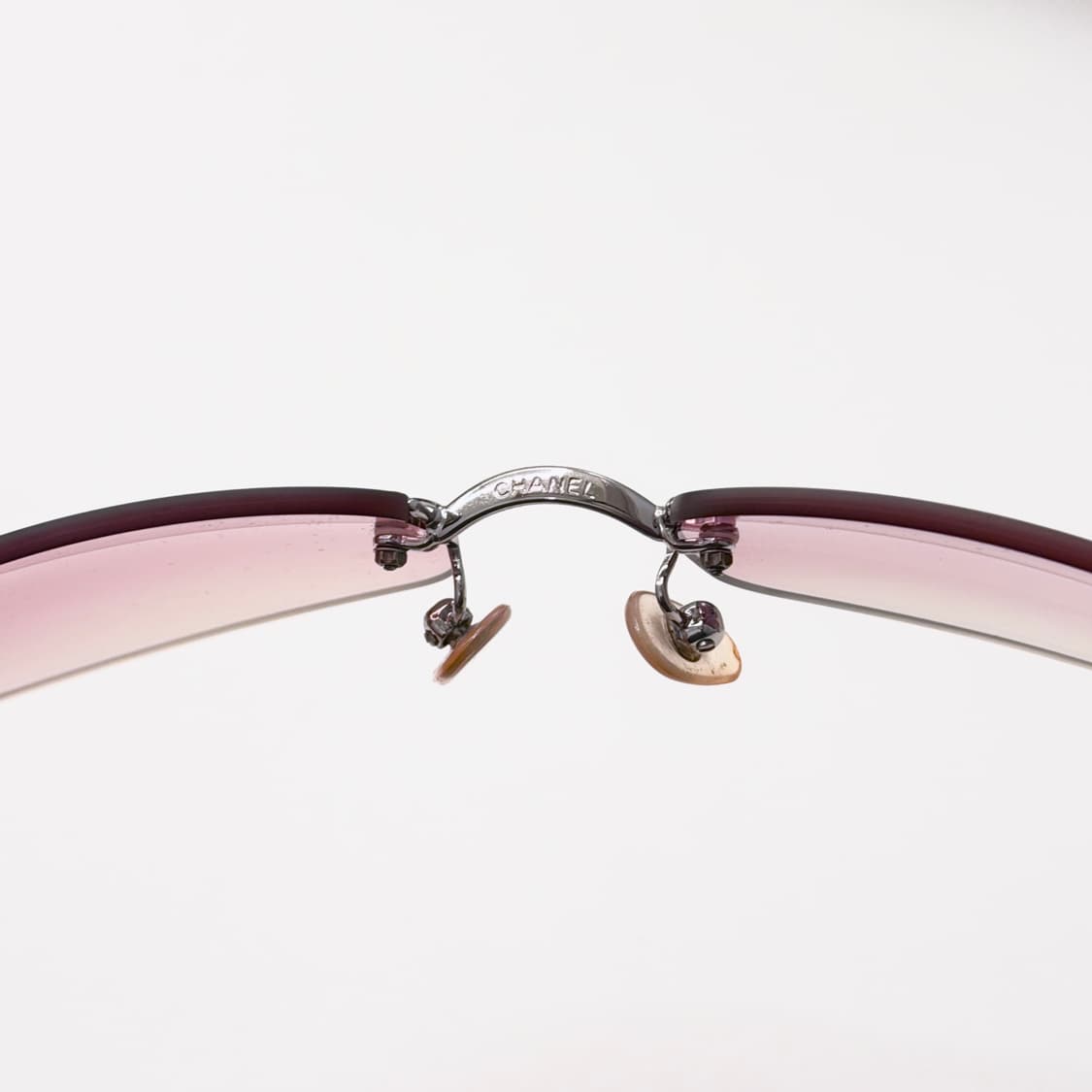 00's 샤넬 4002 림리스 무테 선글라스  상품이미지4