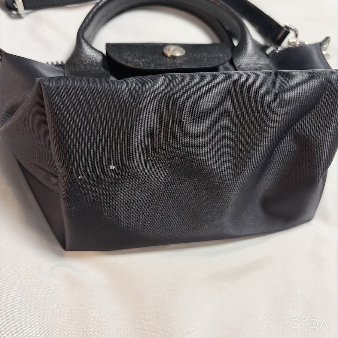 롱샴 블랙 미니 크로스백 상품이미지3