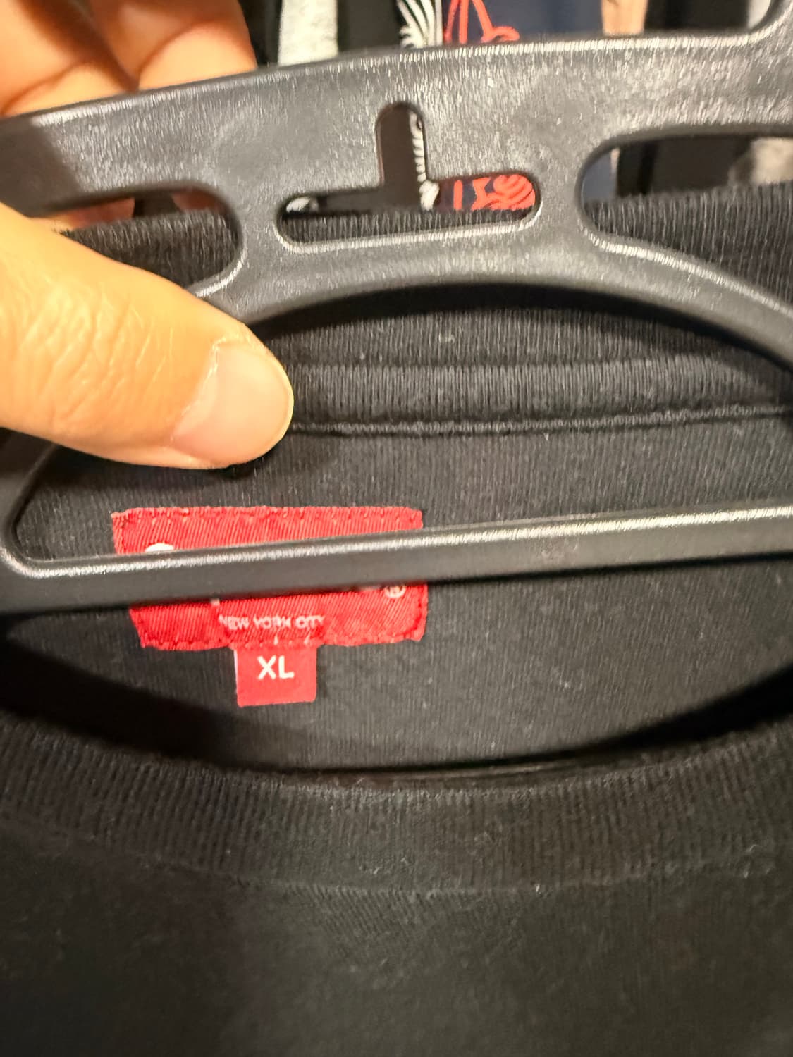 슈프림 컷아웃 롱슬리브 XL 상품이미지3