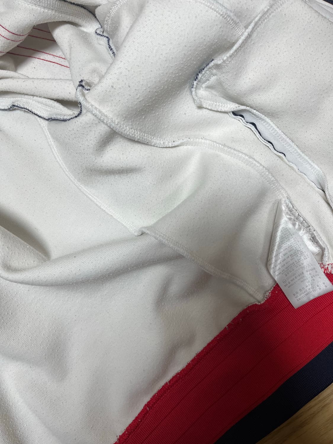 adidas 아디다스 빈티지 잉글랜드 슬림핏 레드져지(별이삼샵 설효림) 상품이미지3
