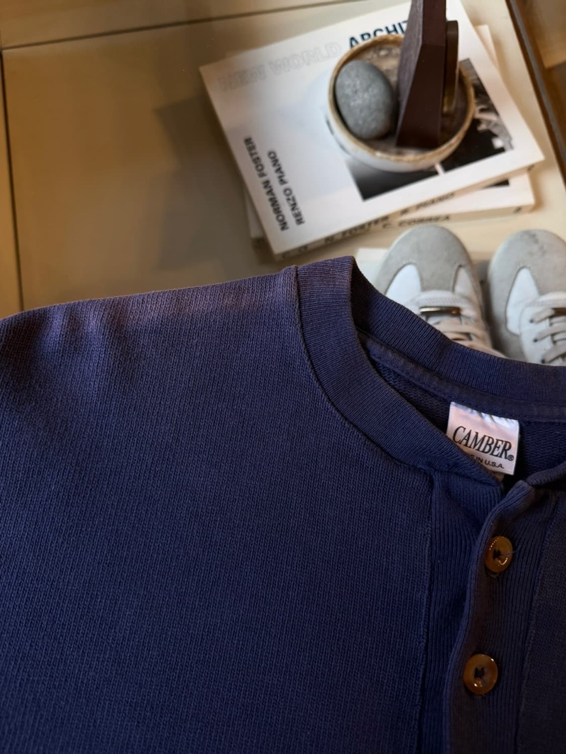 캠버 헨리넥 맨투맨 105 상품이미지8