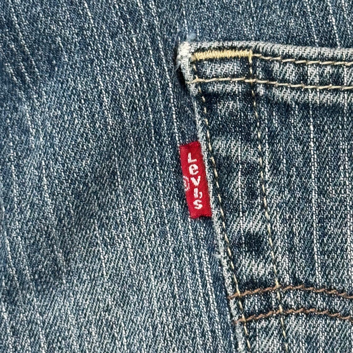 29inch) 리바이스 505 레귤러 핏 데님 청바지 상품이미지4