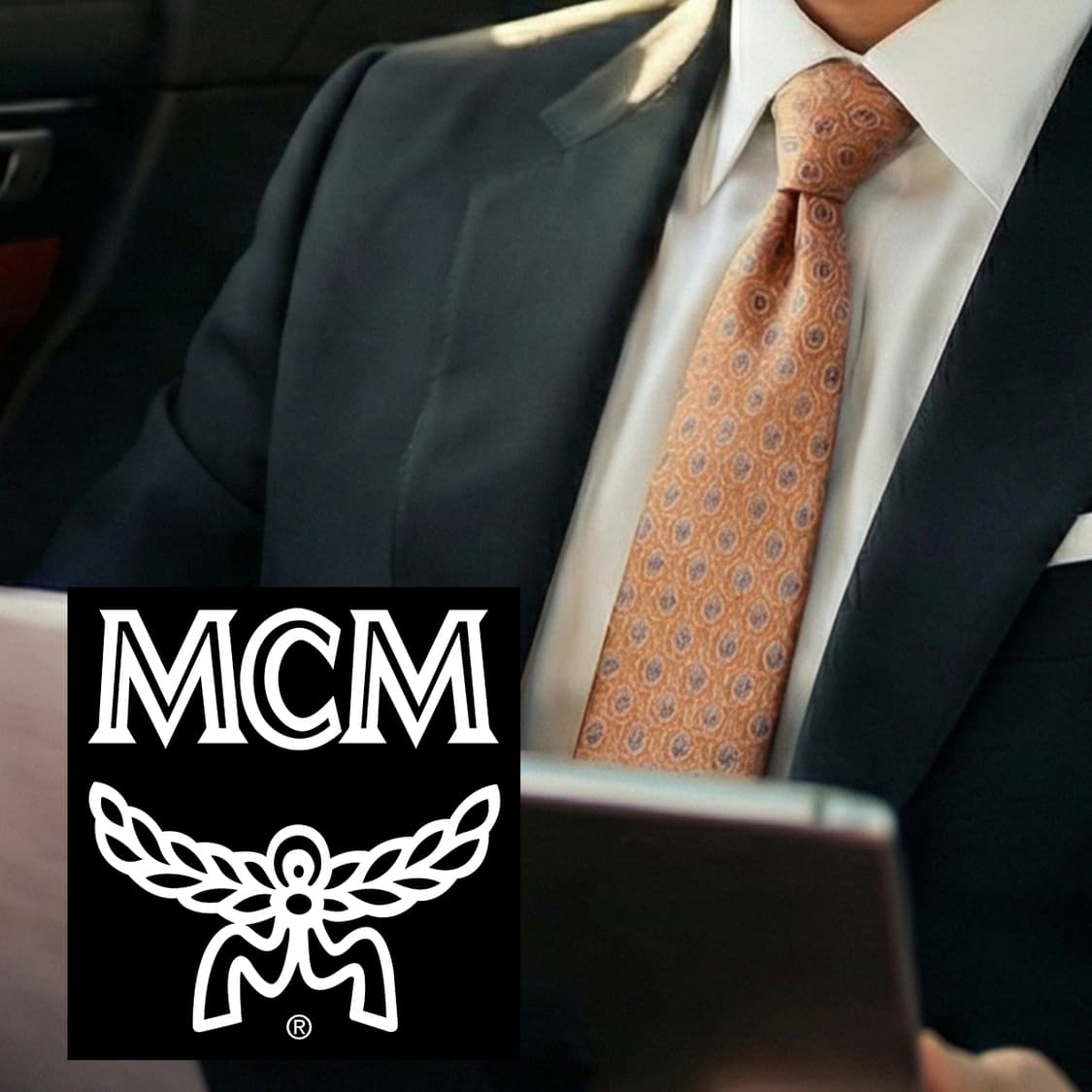 엠씨엠 실크 오렌지 하트 자카드 넥타이 8.1cm A+등급 A19666
 상품이미지1