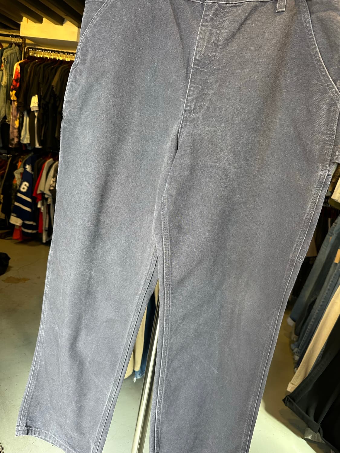 칼하트 싱글니 카펜터 워크팬츠 38x32 상품이미지4