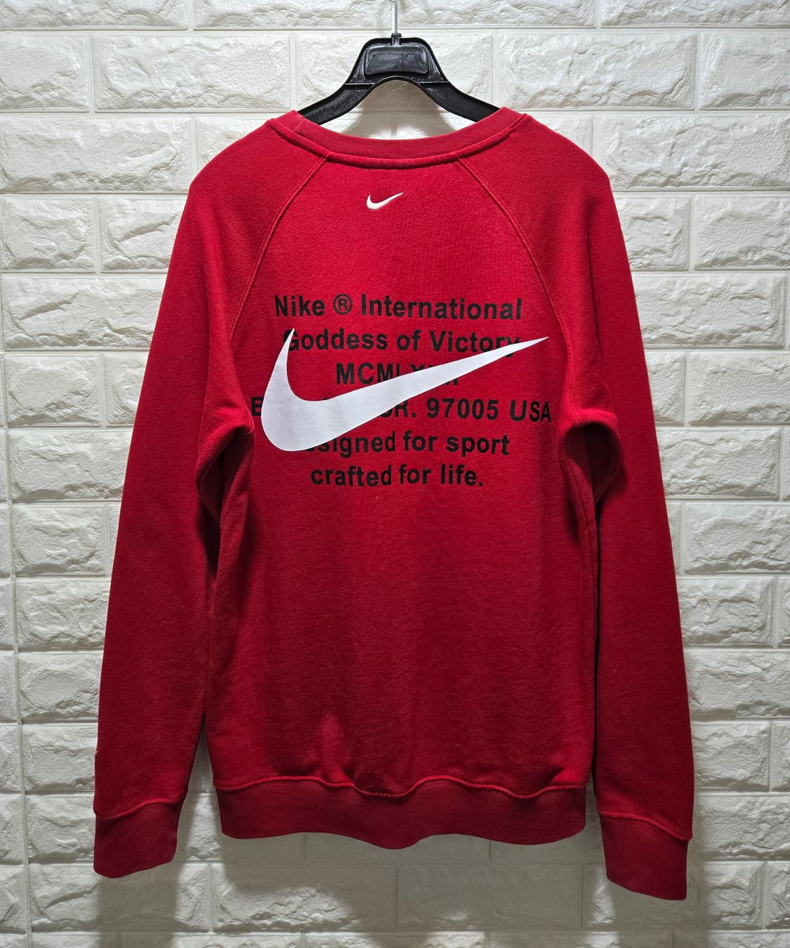 나이키 더블스우시 푸츄라 맨투맨 크루탑 90~95 상품이미지5