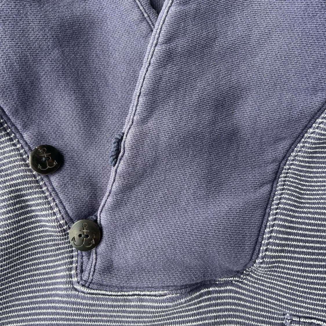 90s RRL 더블알엘 쇼 칼라 스트라이프 스웻셔츠 상품이미지3