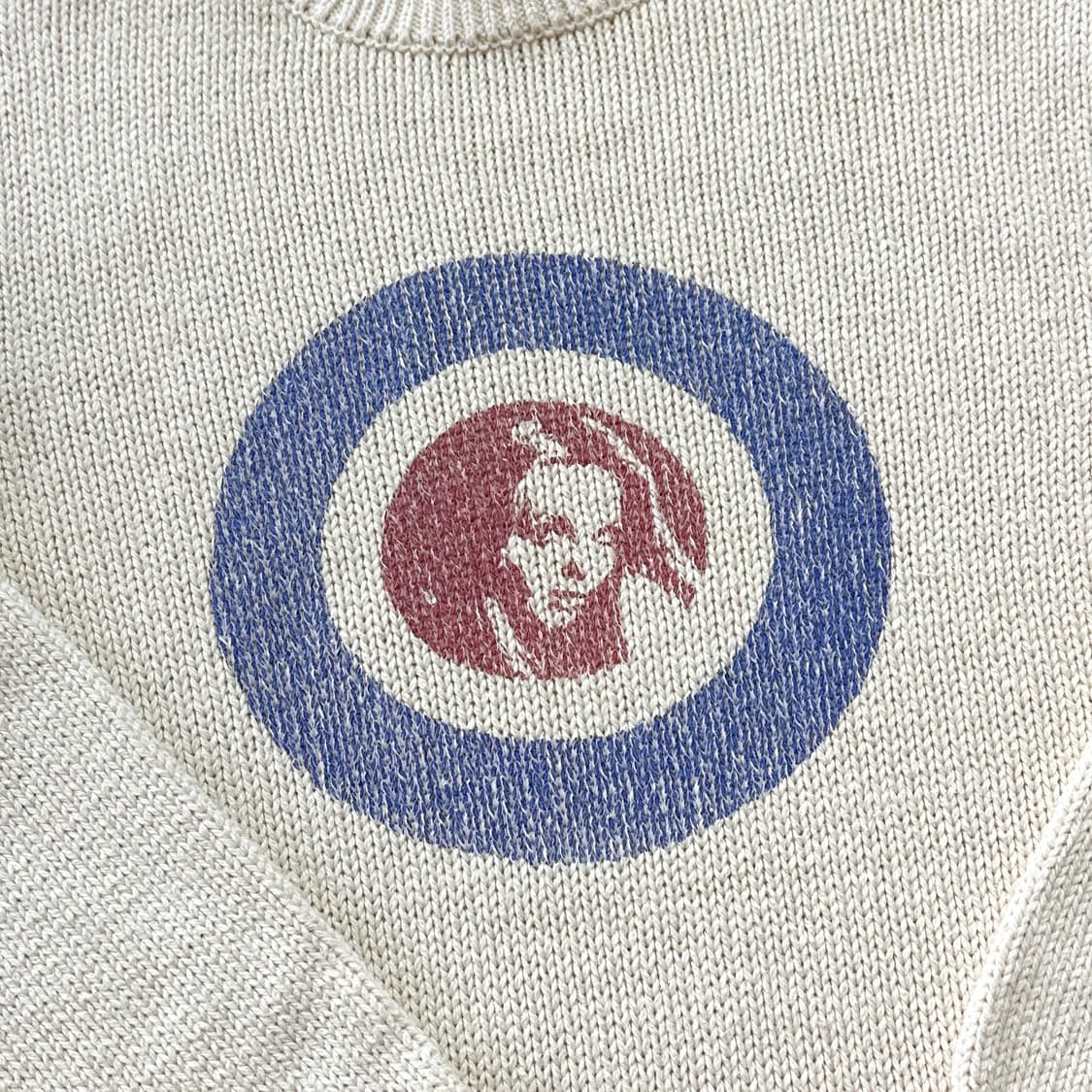 히스테릭 글래머 코튼 니트 스웨터 M 상품이미지3