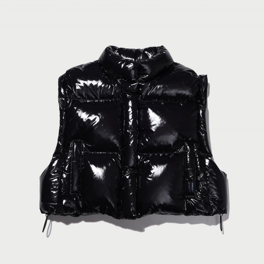 후아유 유광 크롭 패딩 상품이미지4