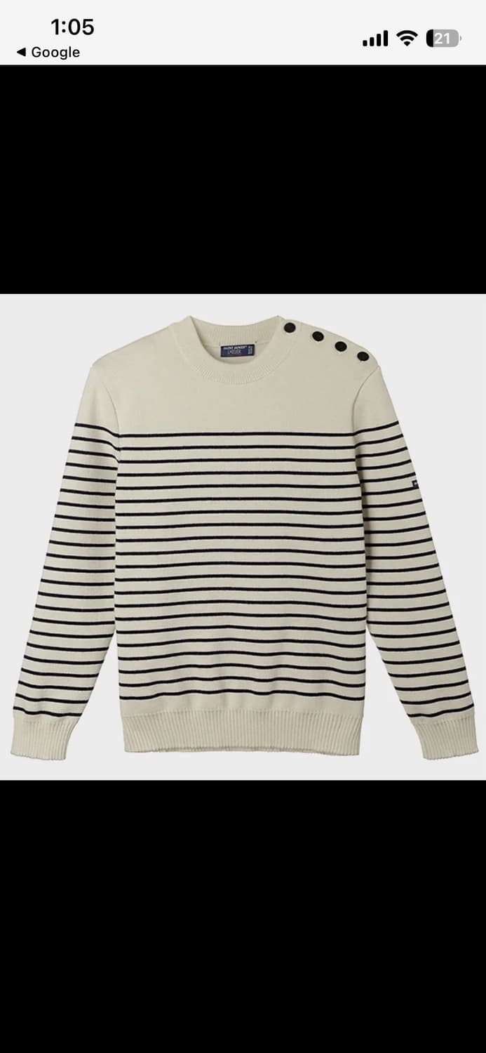 세인트제임스 스트라이프 니트 상품이미지2