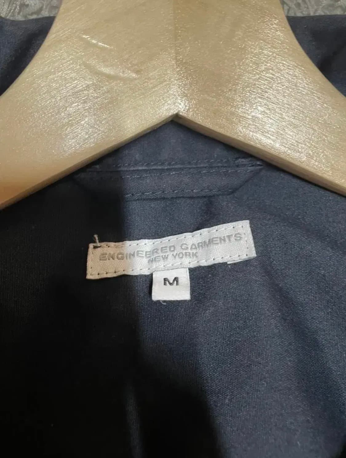 엔지니어드가먼츠 트러커 자켓 (네이비, M) 상품이미지2