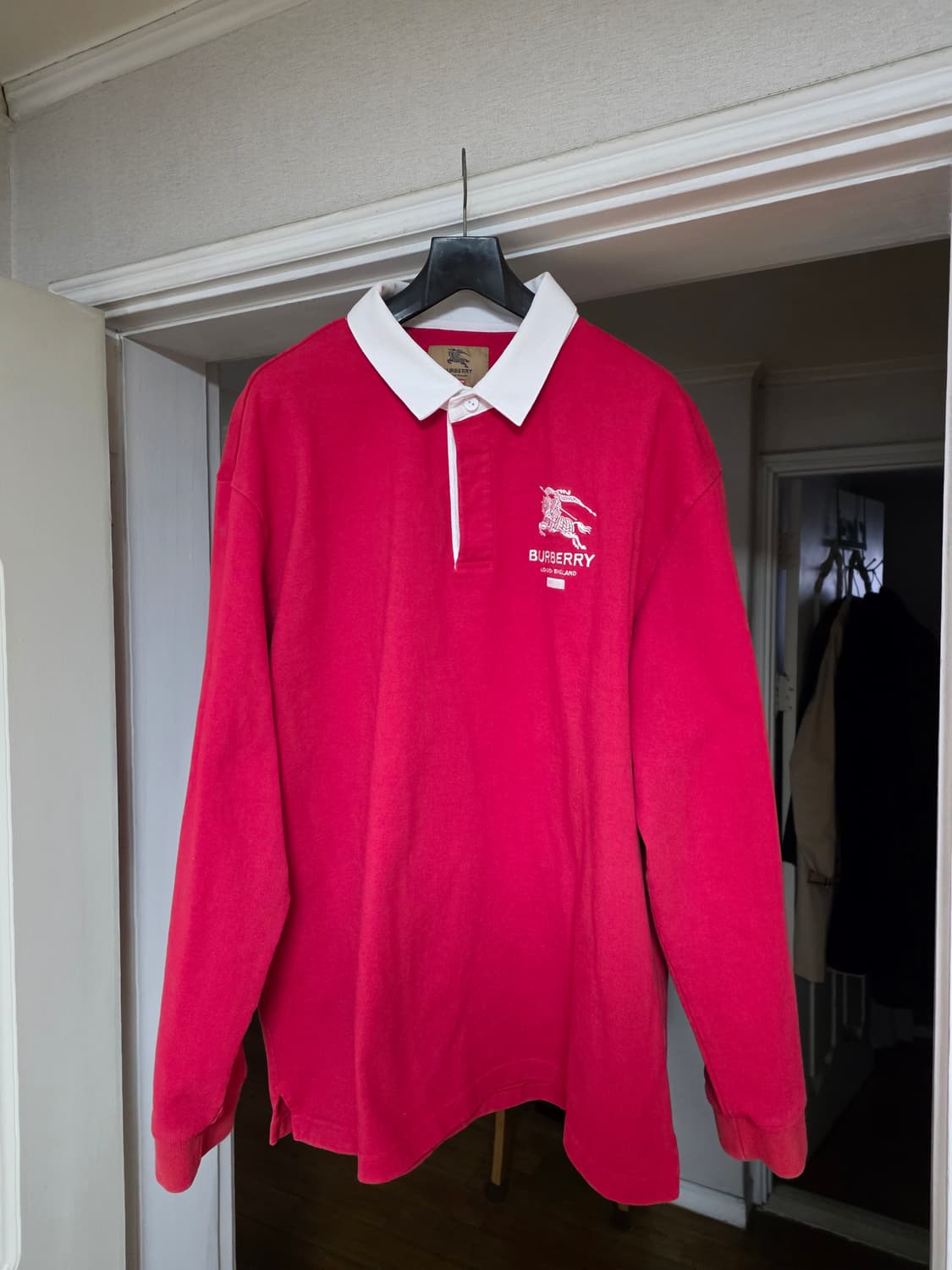 슈프림 버버리 럭비 pk 티셔츠 상품이미지1