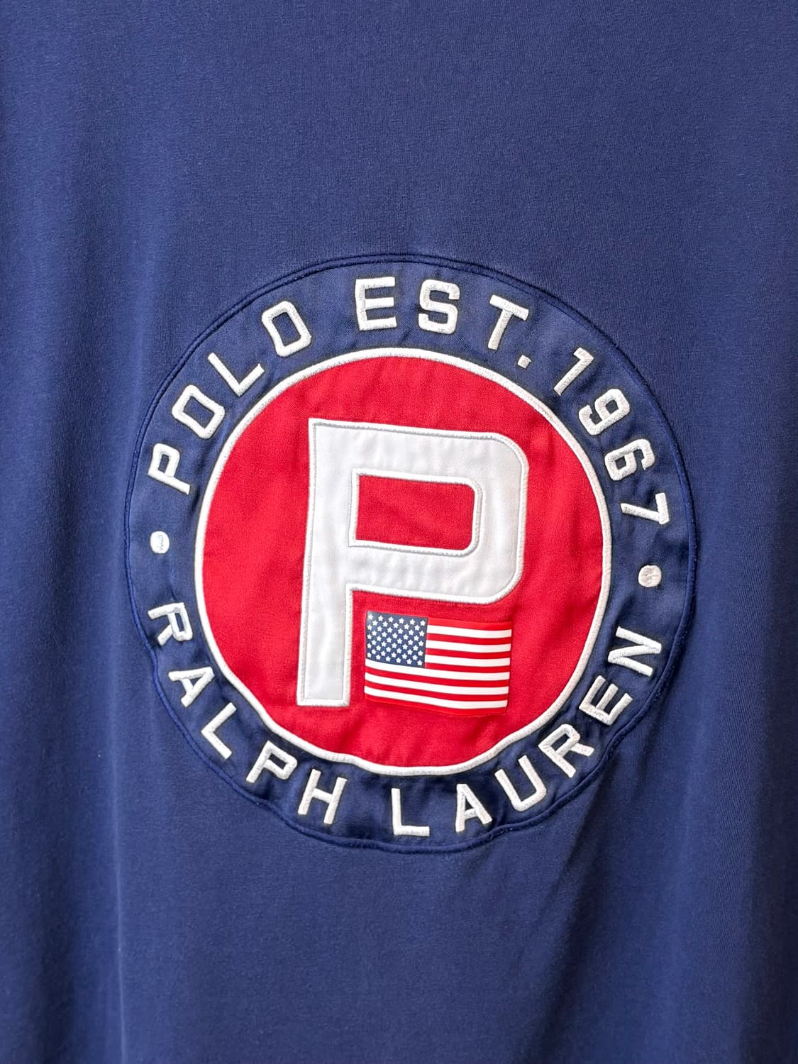 폴로랄프로렌 P로고 반팔티 네이비 상품이미지6