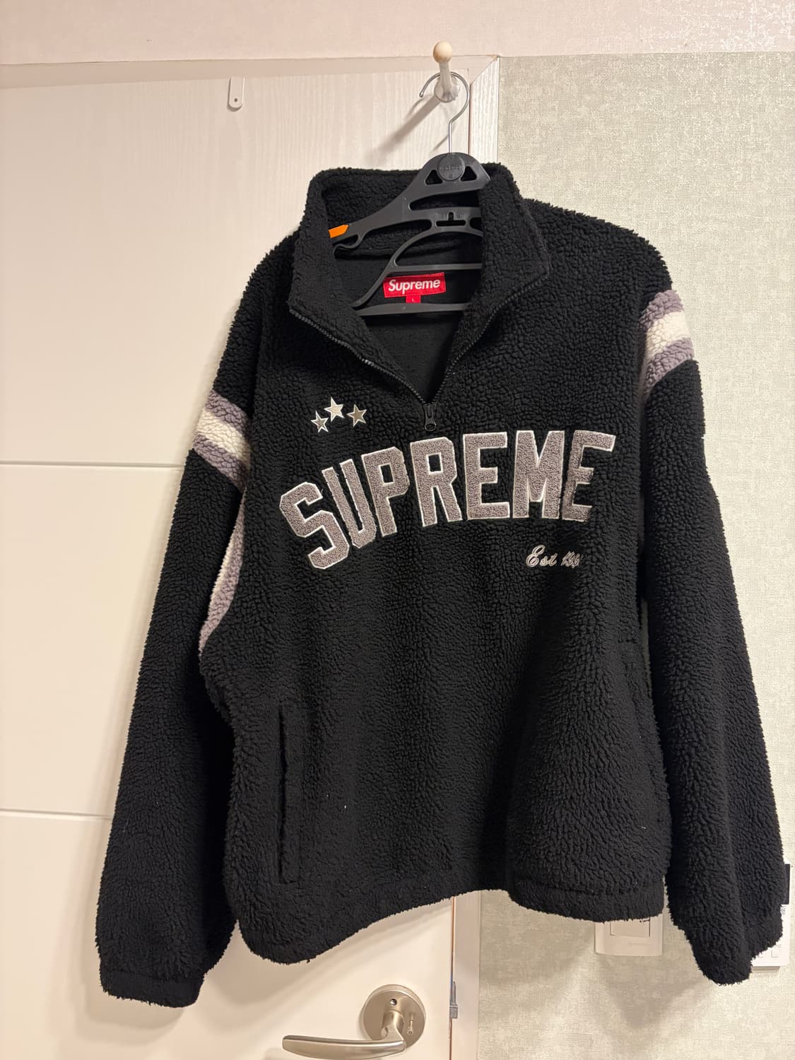 [L] 23FW 슈프림 아크 하프 집 플리스 풀오버  상품이미지1