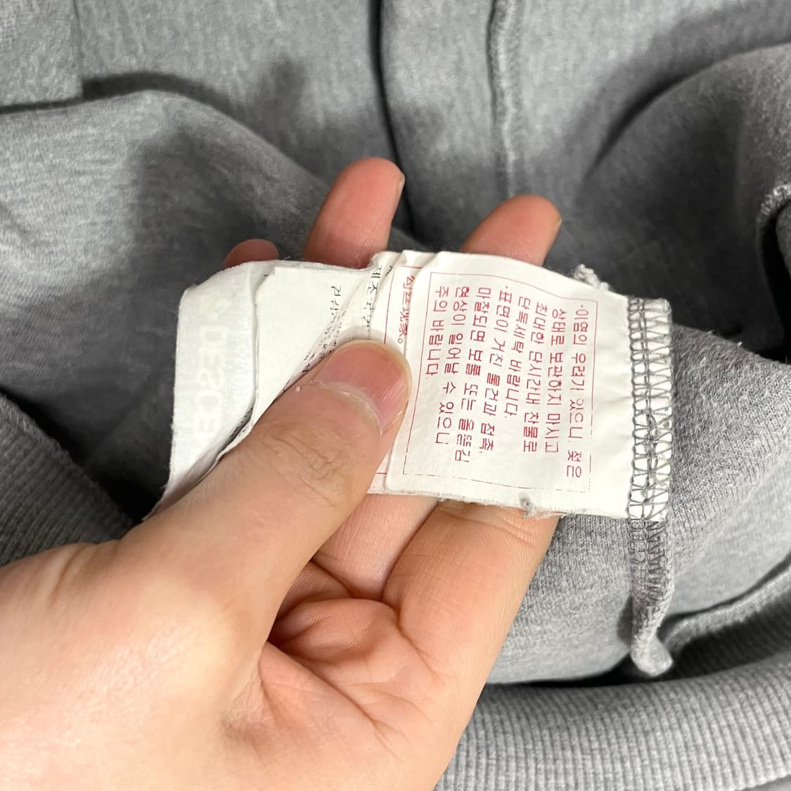 데상트 테크팩 그레이 풀집업 후드집업 남성100 상품이미지5