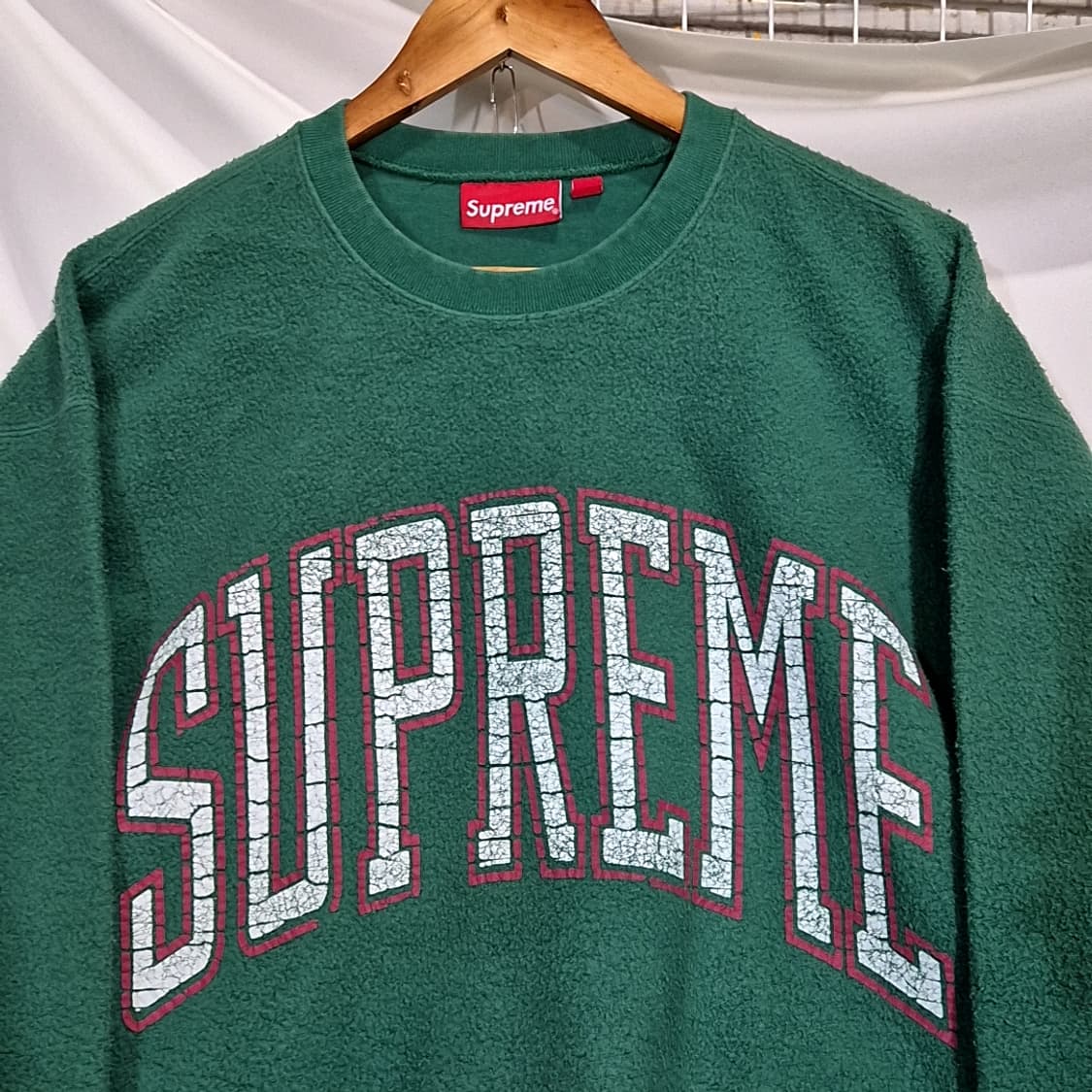Supreme 슈프림 인사이드아웃 크루넥 파인그린 맨투맨 상품이미지2