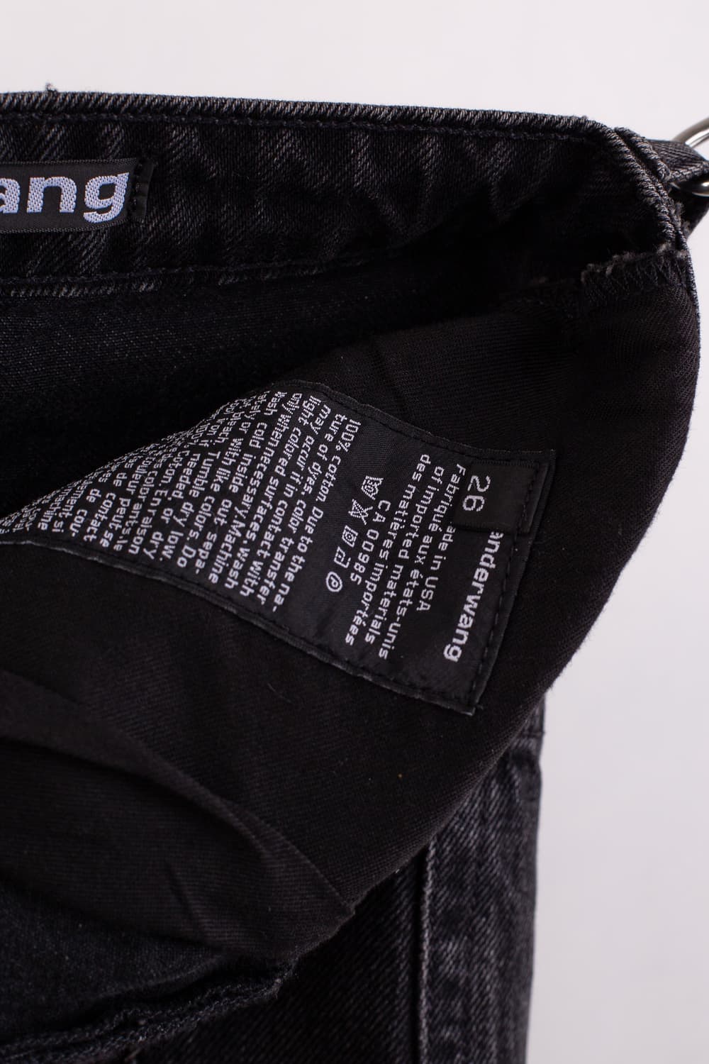 ALEXANDER WANG FOLD OVER DENIM SHORTS 상품이미지10