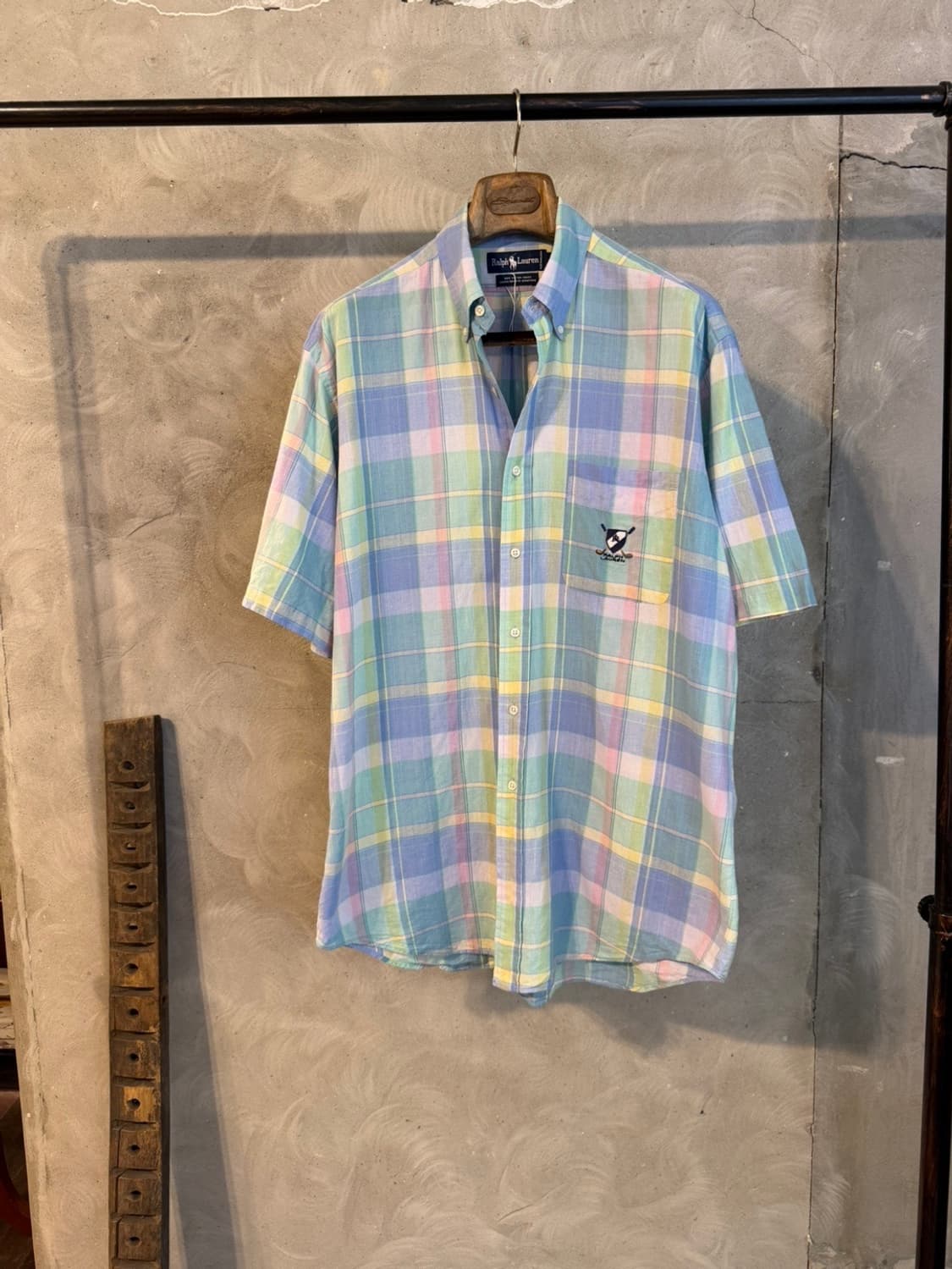 폴로 랄프로렌 마드라스 셔츠 105 상품이미지4