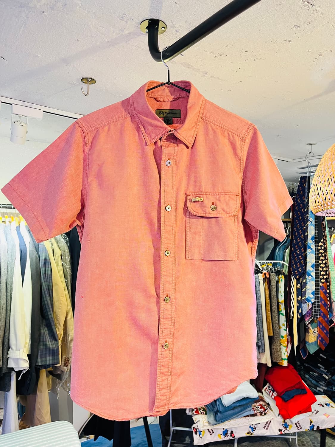 나이젤카본 샴브레이 셔츠(일본제) 상품이미지1