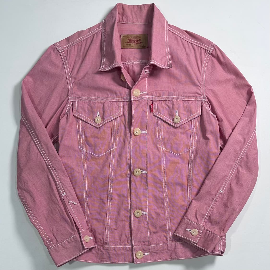 리바이스 핑크 트러커 자켓  상품이미지1