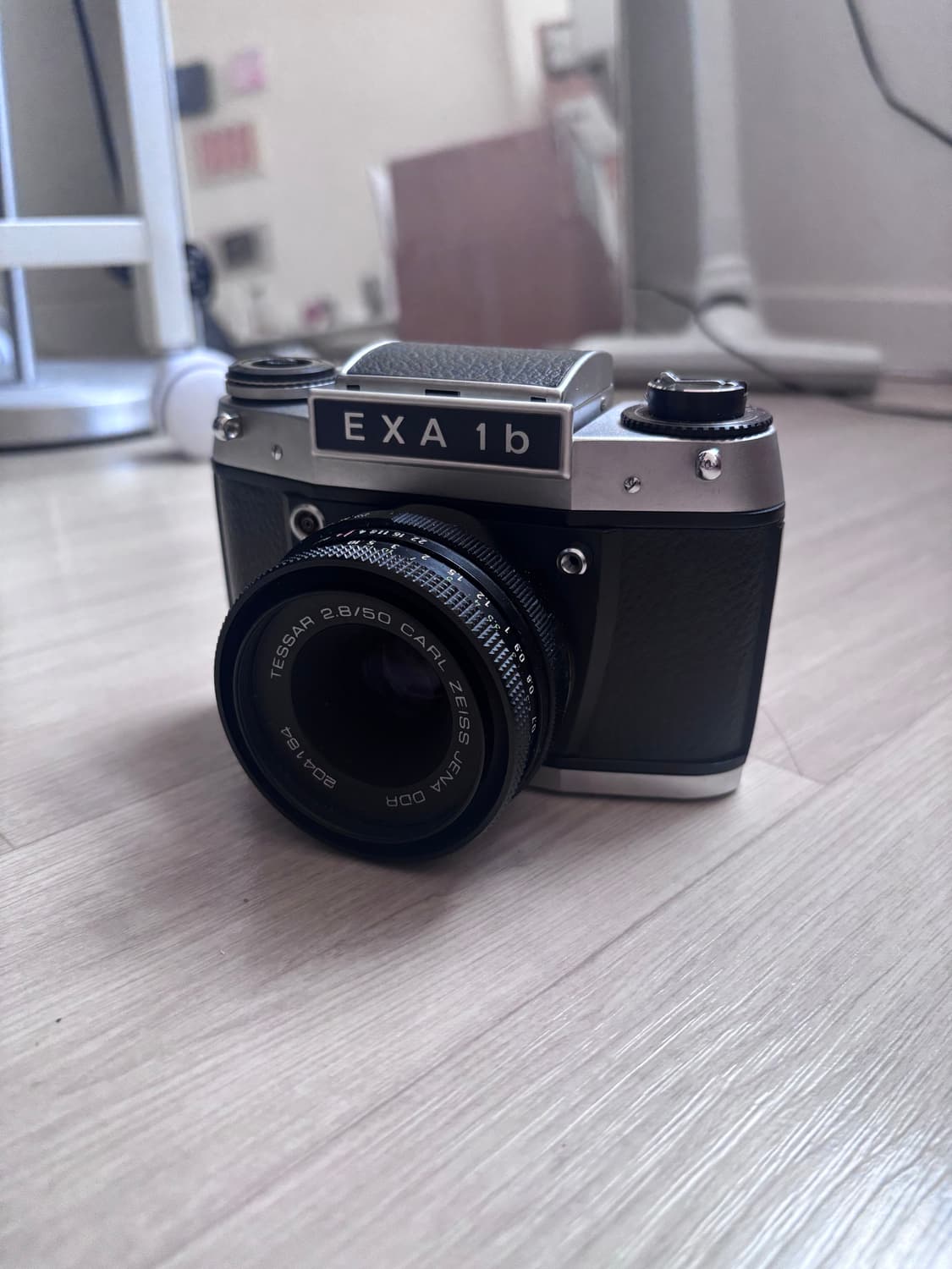 빈티지 필름카메라 EXA 1b 카메라 블랙 상품이미지1