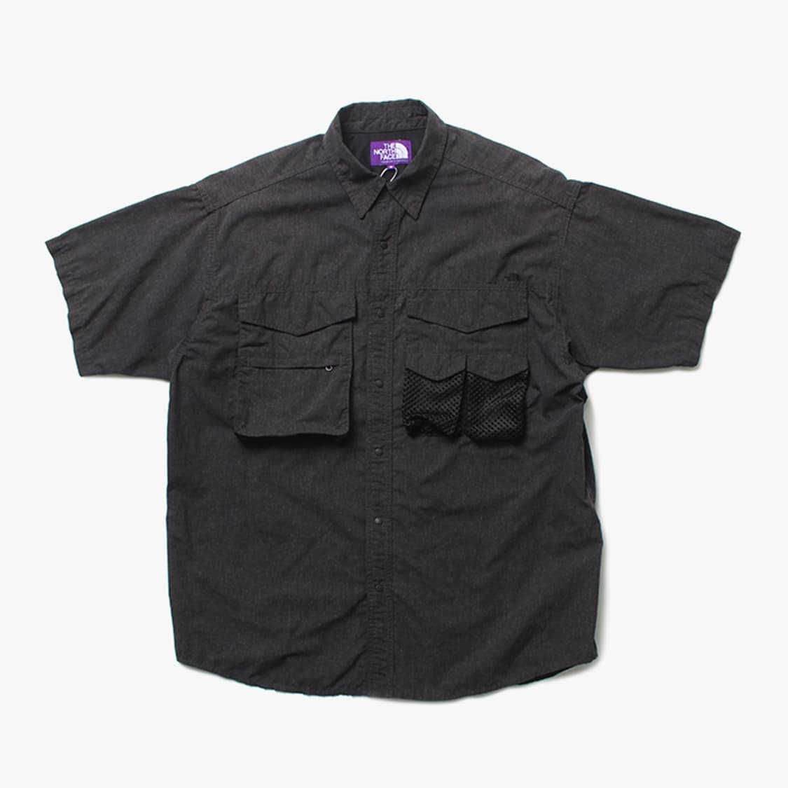  PURPLE LABEL "Grey Half Shirts" 상품이미지1