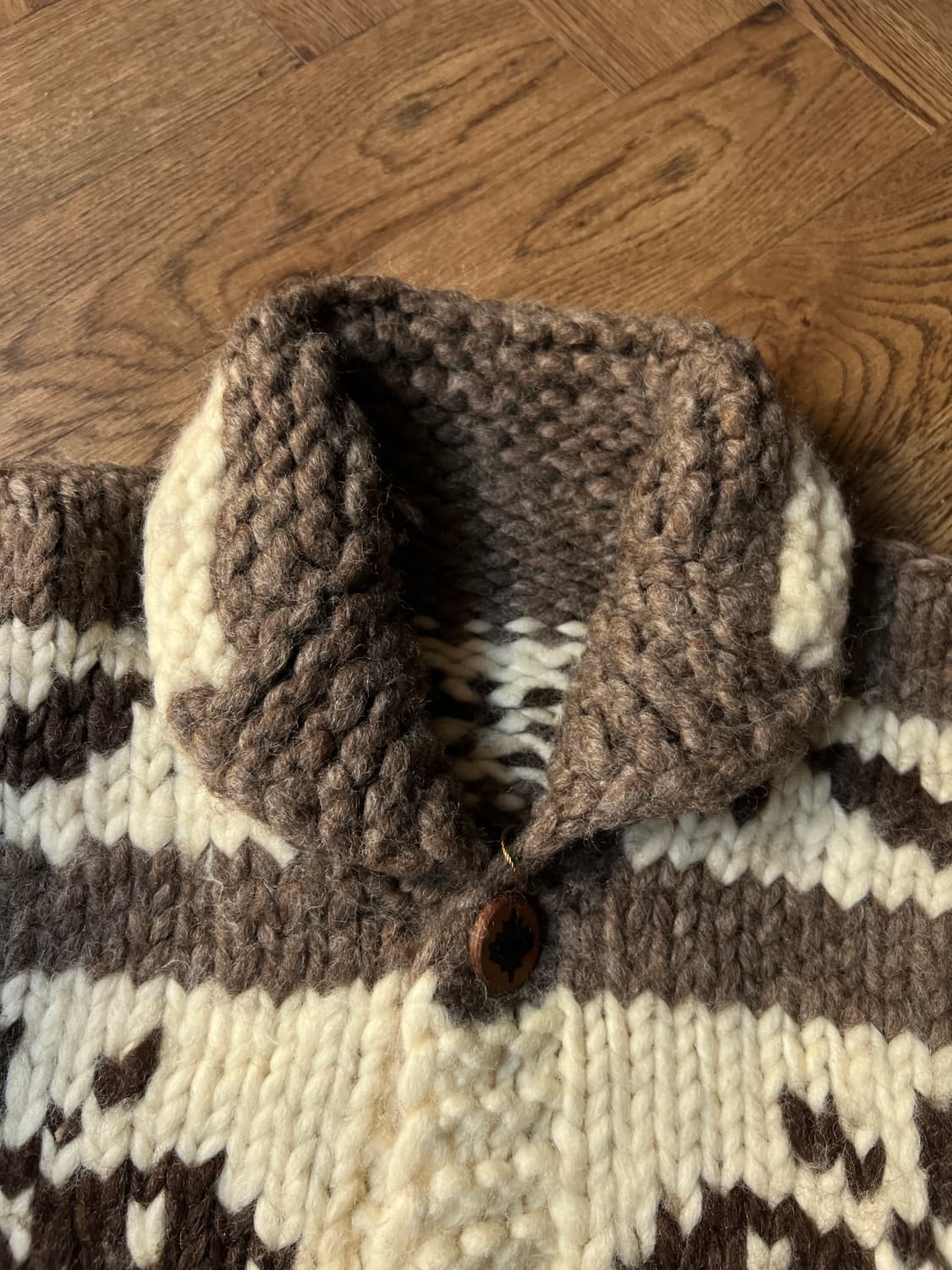 [L]90's 오리지널 캐나다제 코위찬 스웨터 상품이미지2