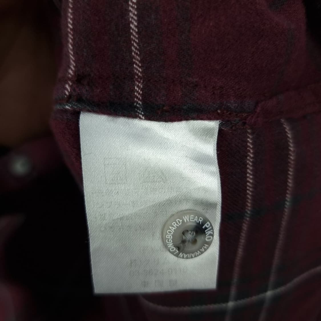 [피코] 올드스쿨 빈티지 체크 셔츠 M18802 상품이미지8