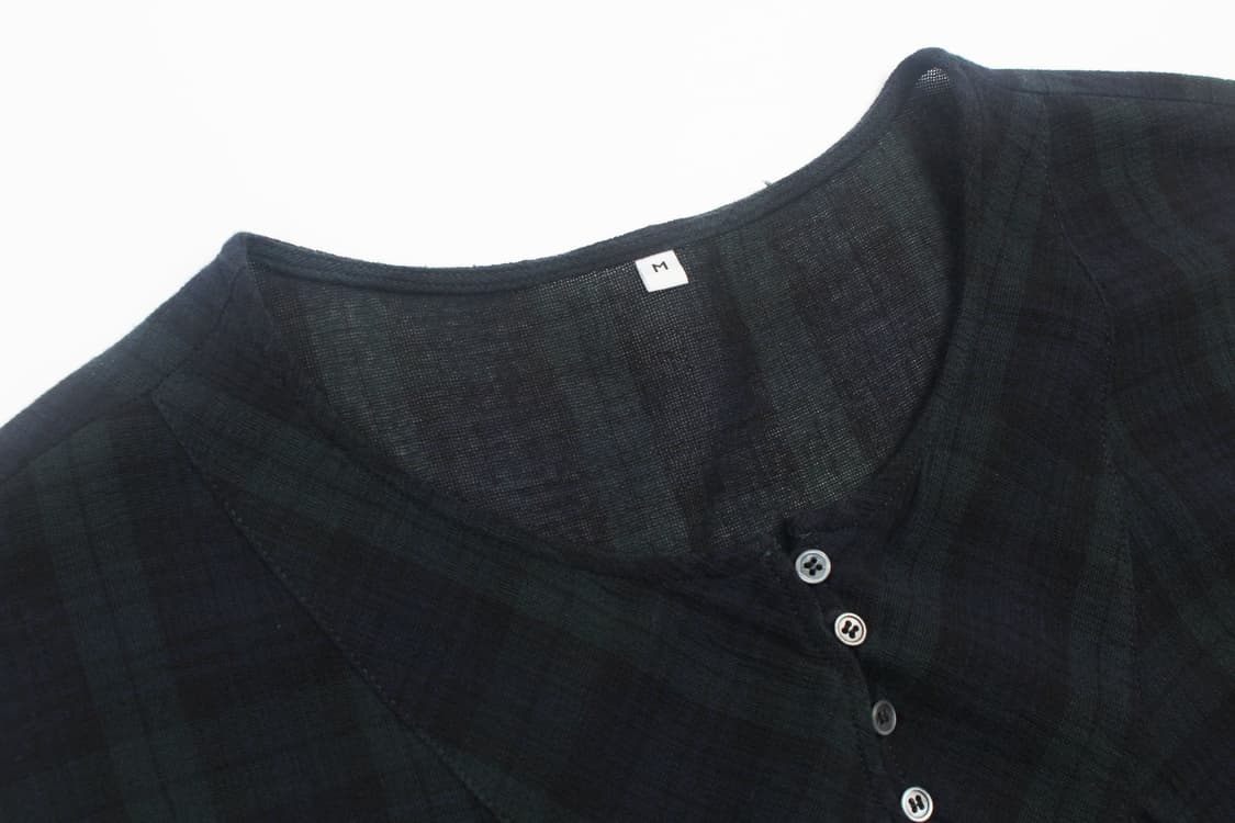 UNKNOWN Black Watch Sleeveless Blouse (J 상품이미지2