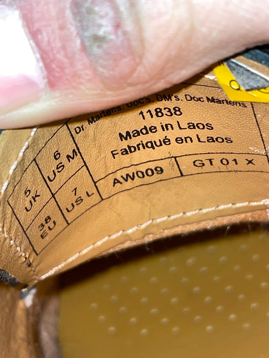 닥터마틴 1461 스무스 uk5 상품이미지9