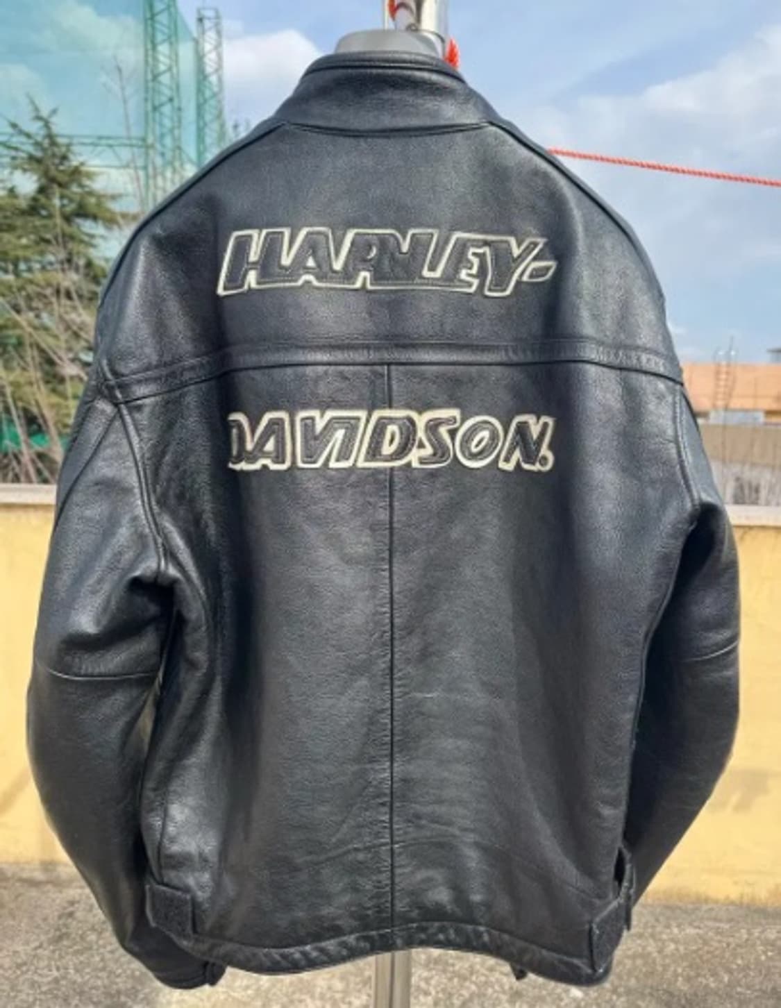 할리데이비슨 100주년 레이싱 레더 바이커 가죽 자켓 샘플 L 상품이미지2