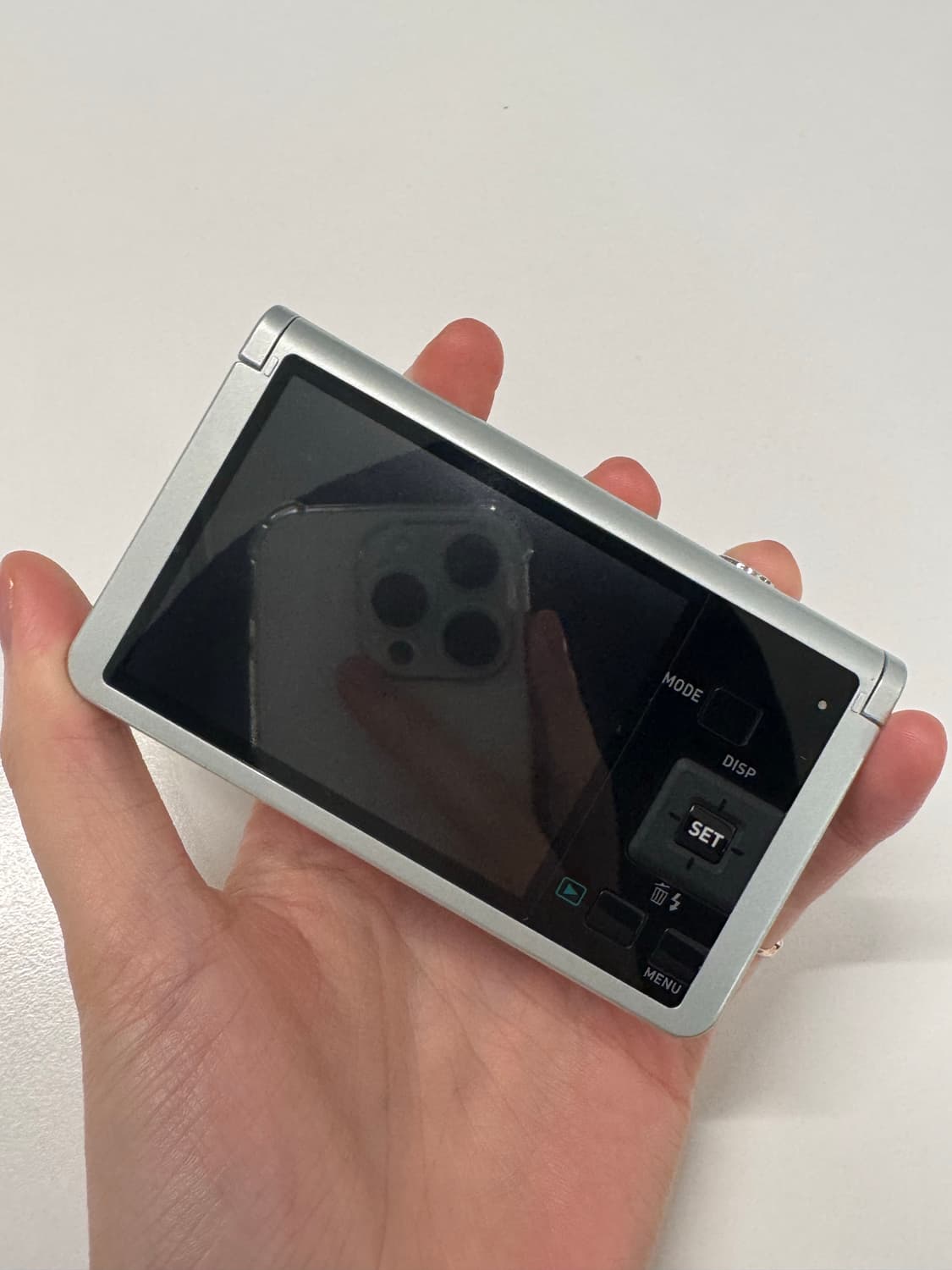 카시오 엑슬림 zr60 실버화이트 상품이미지2