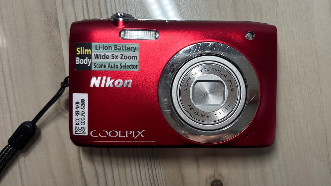 📸Nikon coolpix s2600 니콘 쿨픽스 (☁️뽀용색감) 상품이미지1