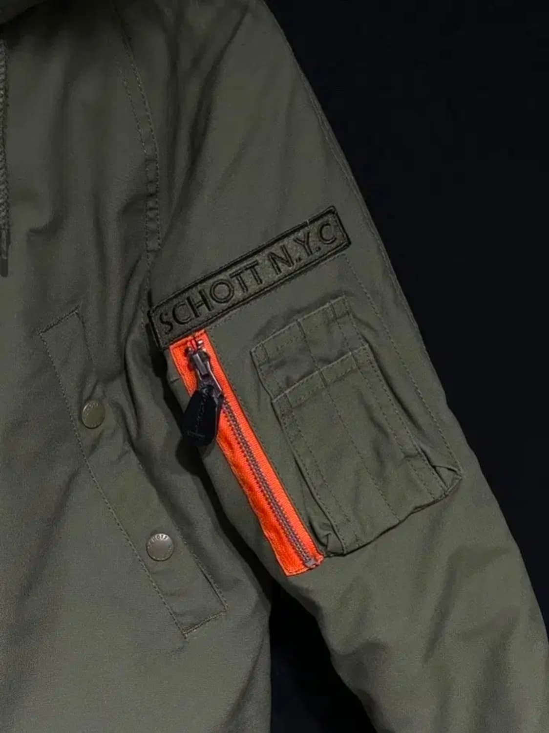 Schott 코튼 n-3b 파카 상품이미지4
