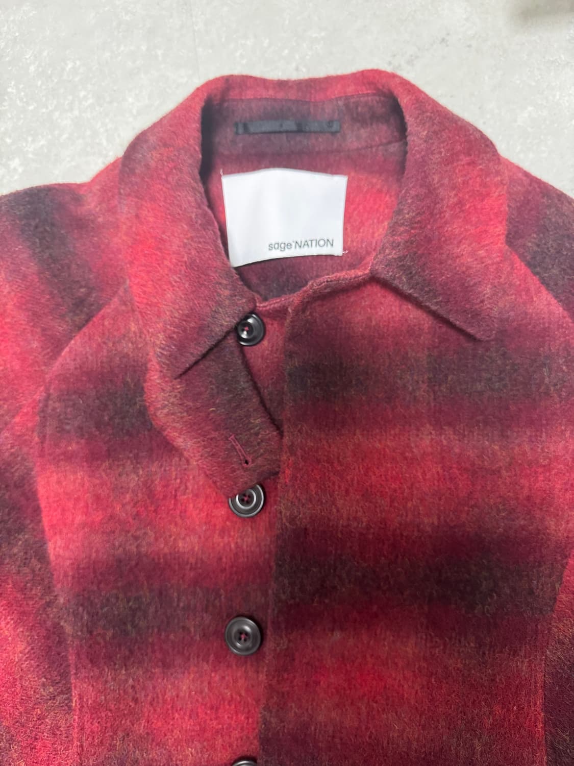 세이지네이션) 타케시 자켓 레드 S 상품이미지2